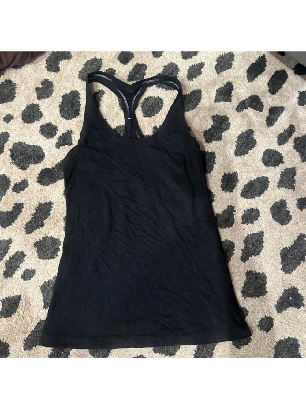 Black Racerback Lululemon Tank Top